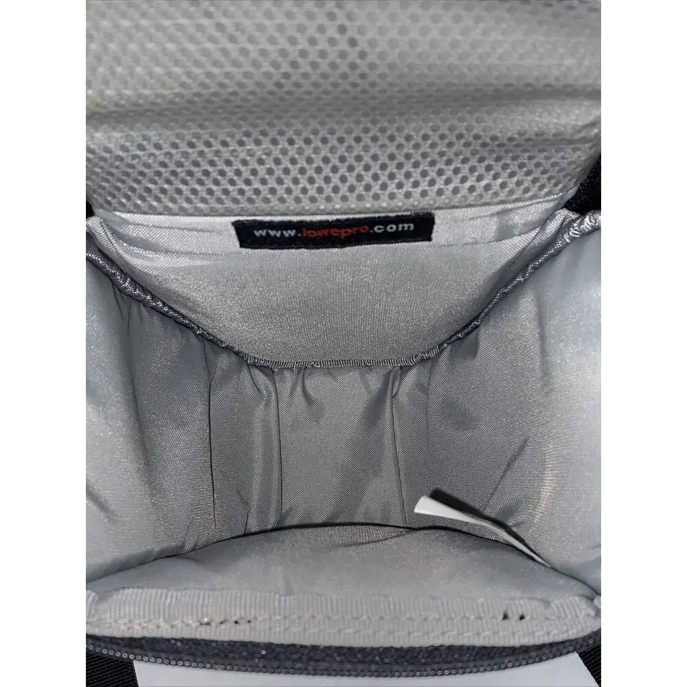 LOWEPRO TLZ MINI CAMERA CASE TOP LOADING BAG ZIPPERED POCKETS ADJUSTABLE STRAP